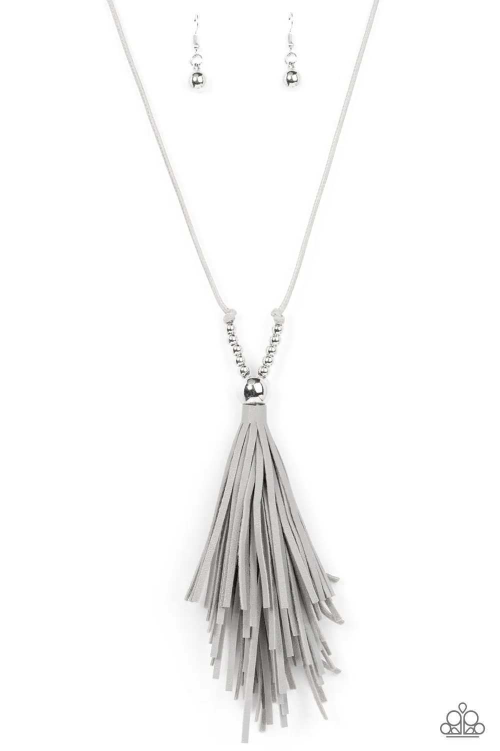 A Clean Sweep - Silver Paparazzi Necklace