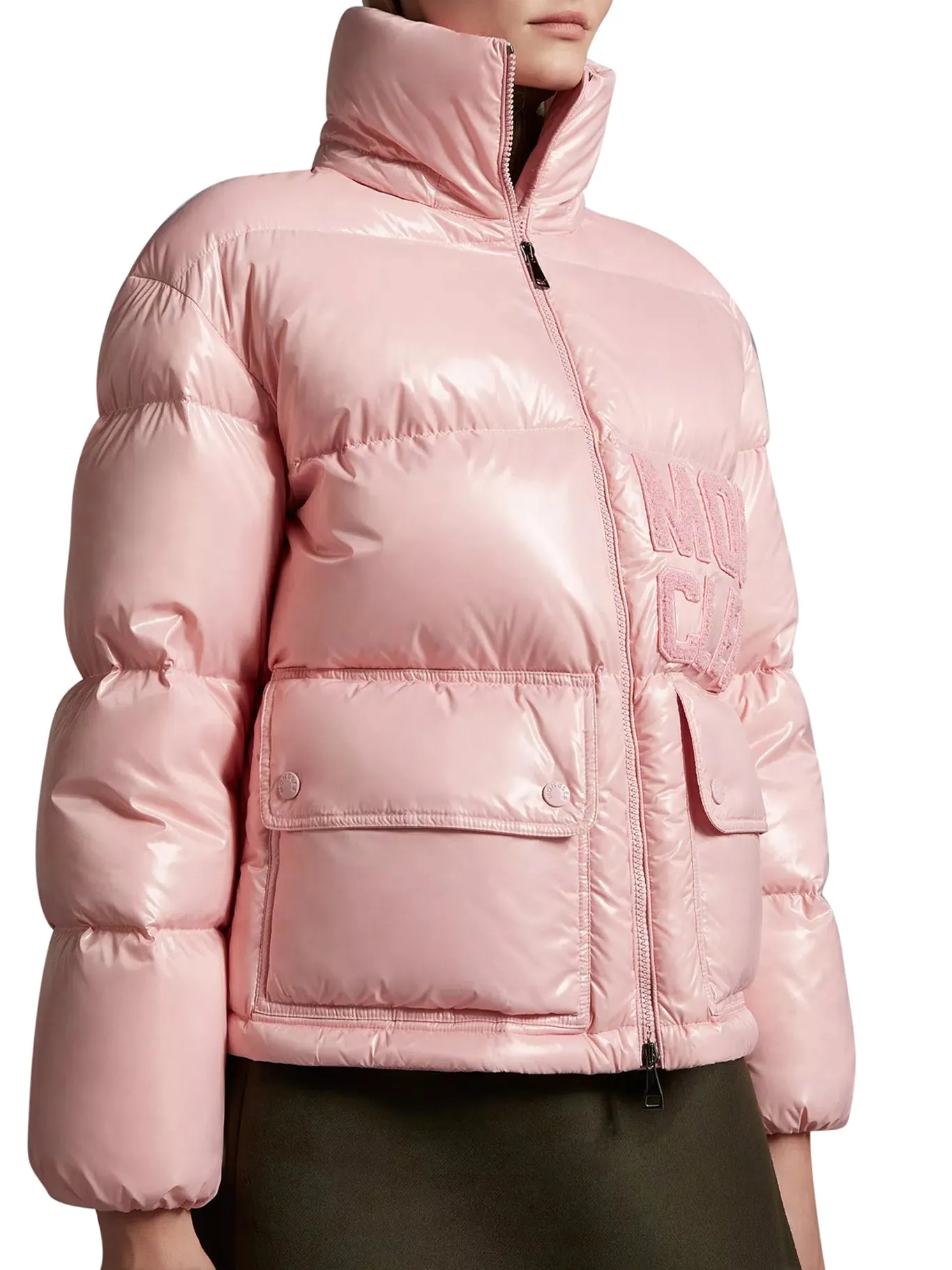 Abbaye short down jacket