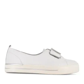 ALBANI W - WHITE LEATHER