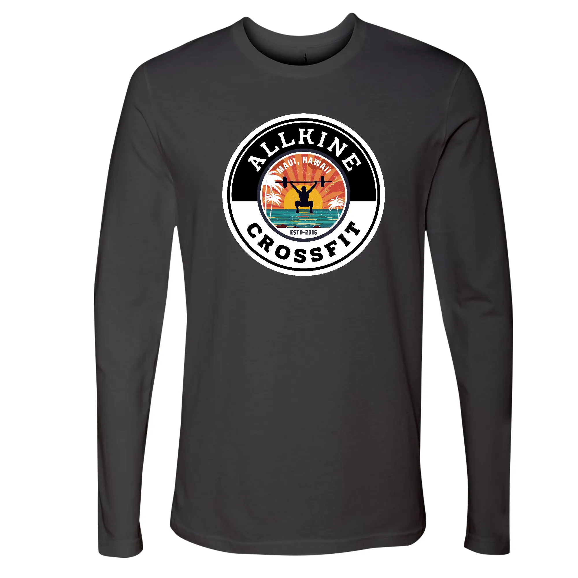 All Kine CrossFit Hawaii Mens - Long Sleeve