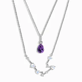 Aquarius Zodiac Constellation & Amethyst Sway