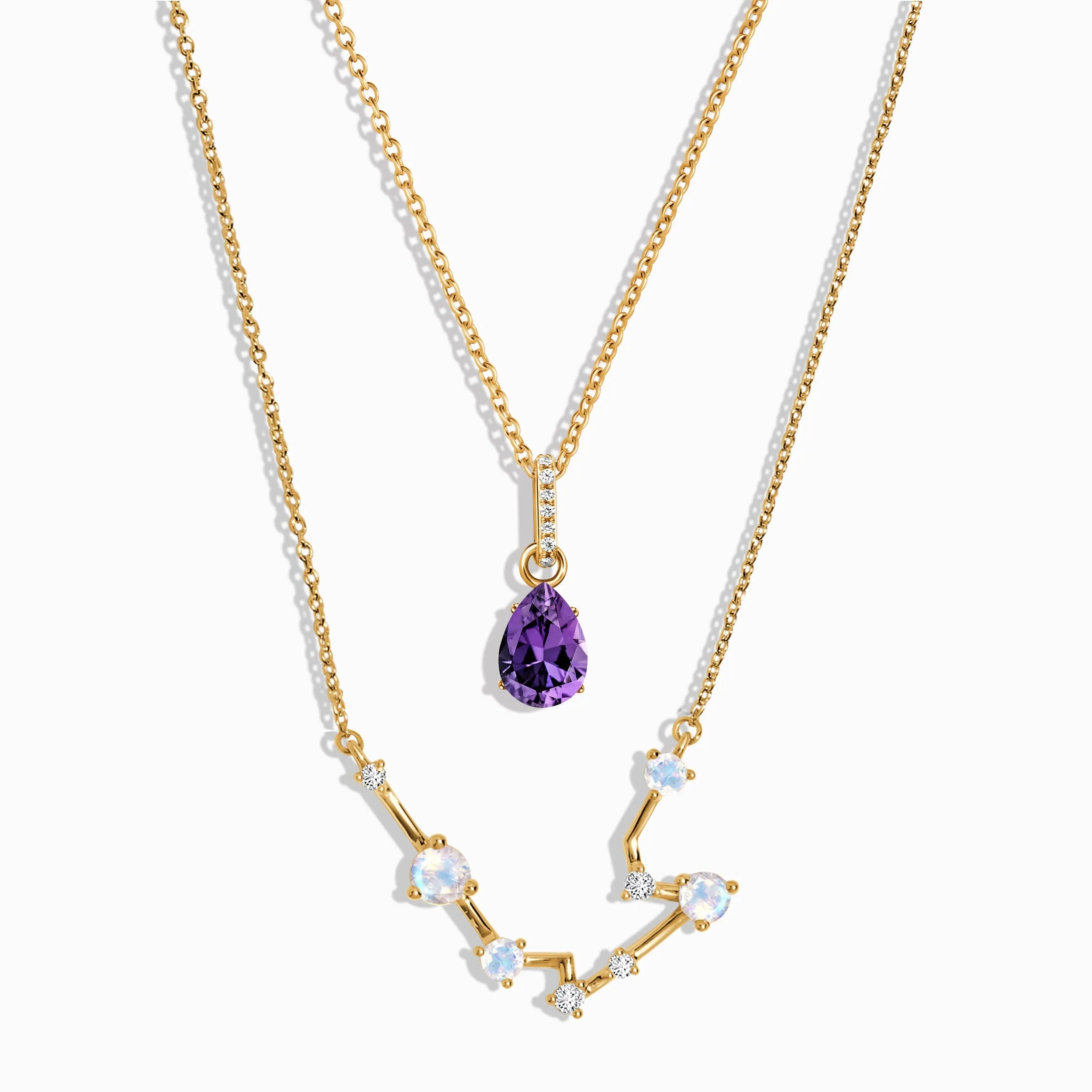 Aquarius Zodiac Constellation & Amethyst Sway