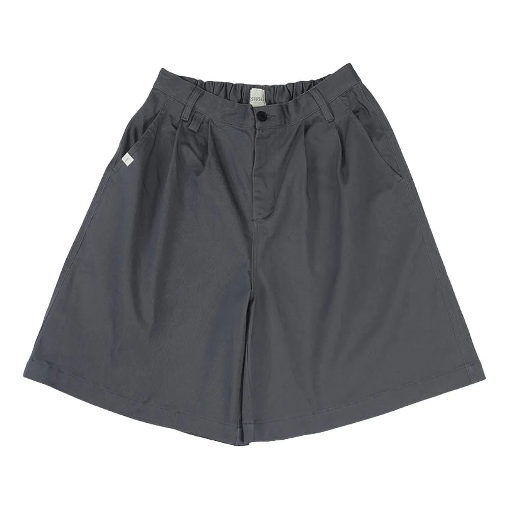 A[S]USL SIGNATURE SHORTS-CHARCOAL