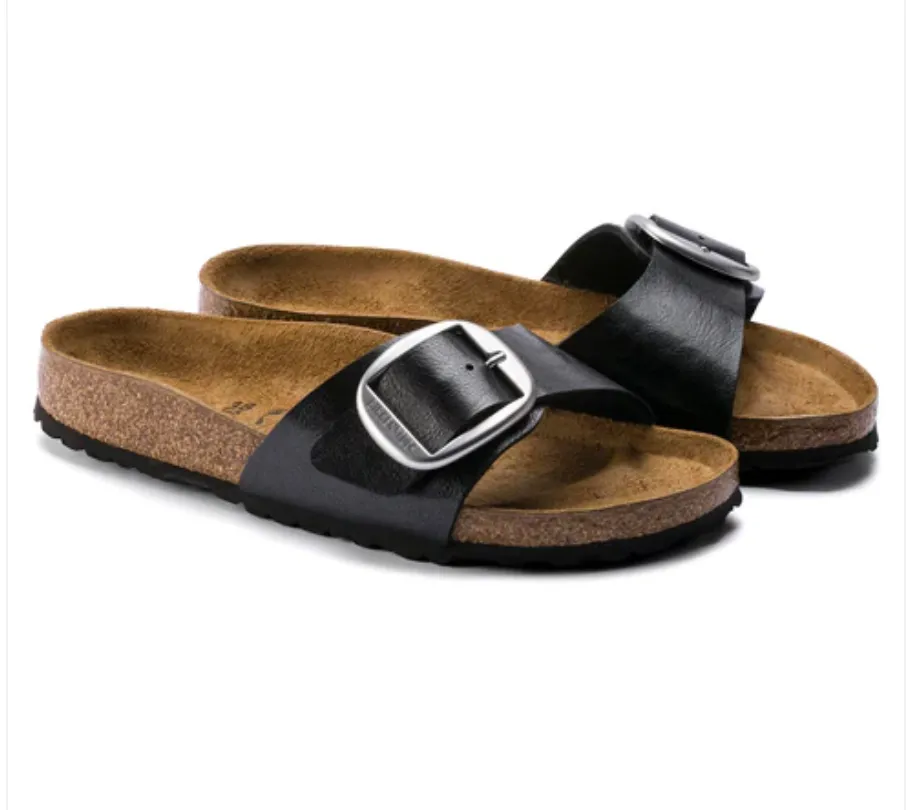 Birkenstock Madrid Big Buckle Black