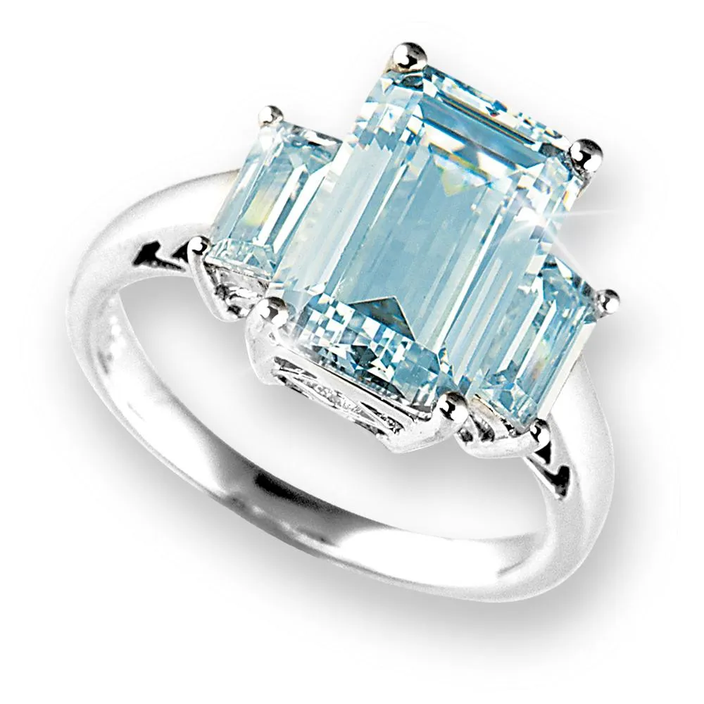 Blue Topaz Ring