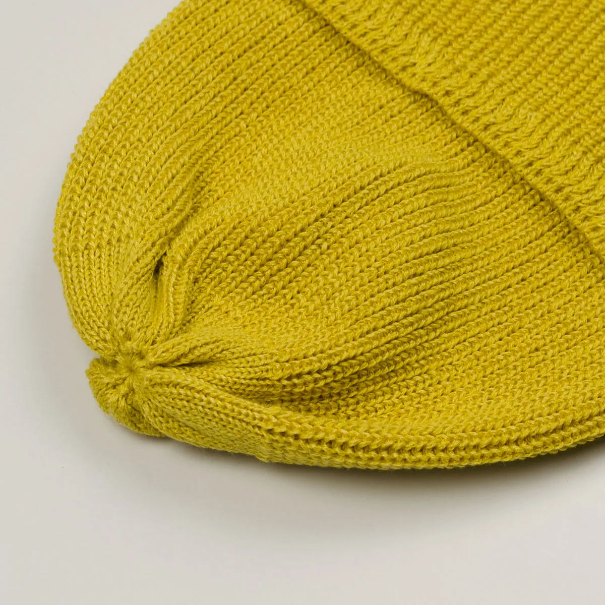 cableami - Linen Waffle Beanie - Yellow