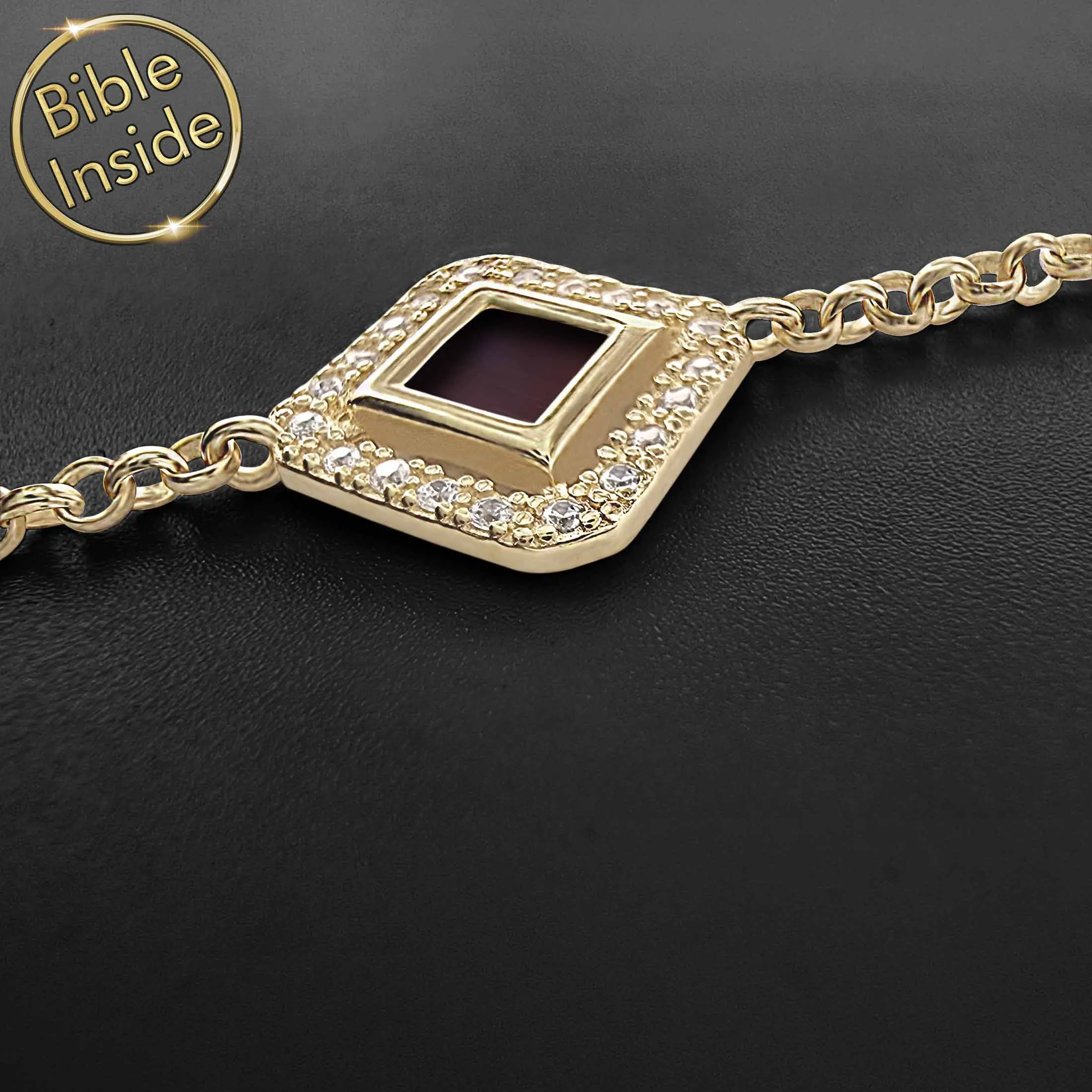 Christianity Bracelet with Nano Bible - Diana Design