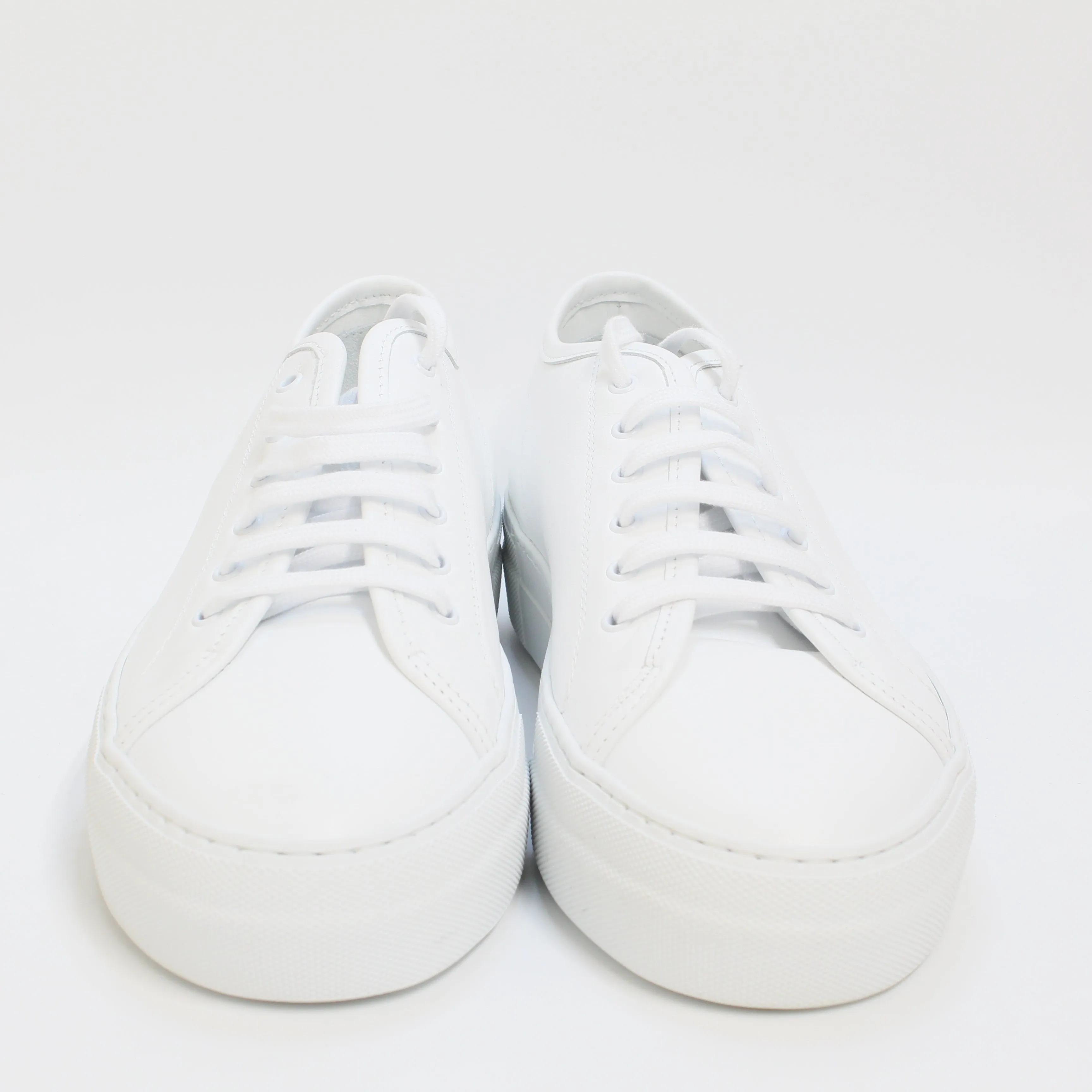 Common Projects Tournament Low Super White Leather Trainers