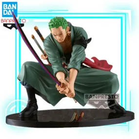 Cool Roronoa Zoro BANDAI Banpresto Cultures BIG One Piece Action Figurine Collectible