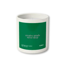 Creative Minds Never Sleep Scented Candle