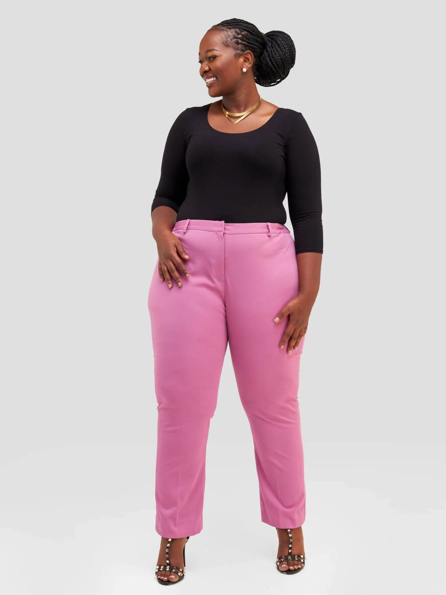 Curves BD Pants - Orchid