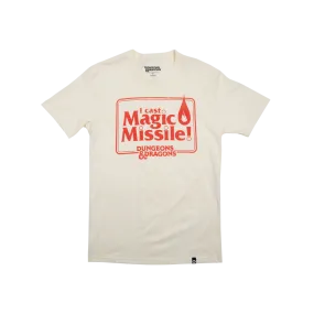 D&D Magic Missile Natural Tee