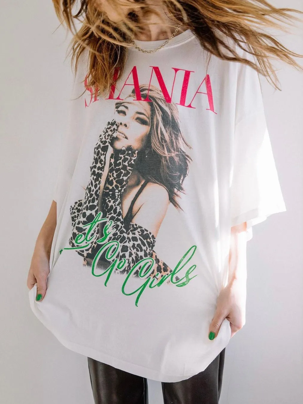 DAYDREAMER Shania Let's Go Girls One Size Tee