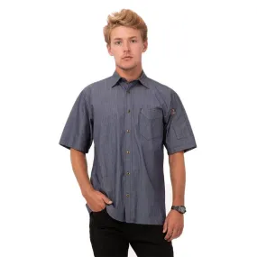 Detroit Short Sleeve Denim Shirt