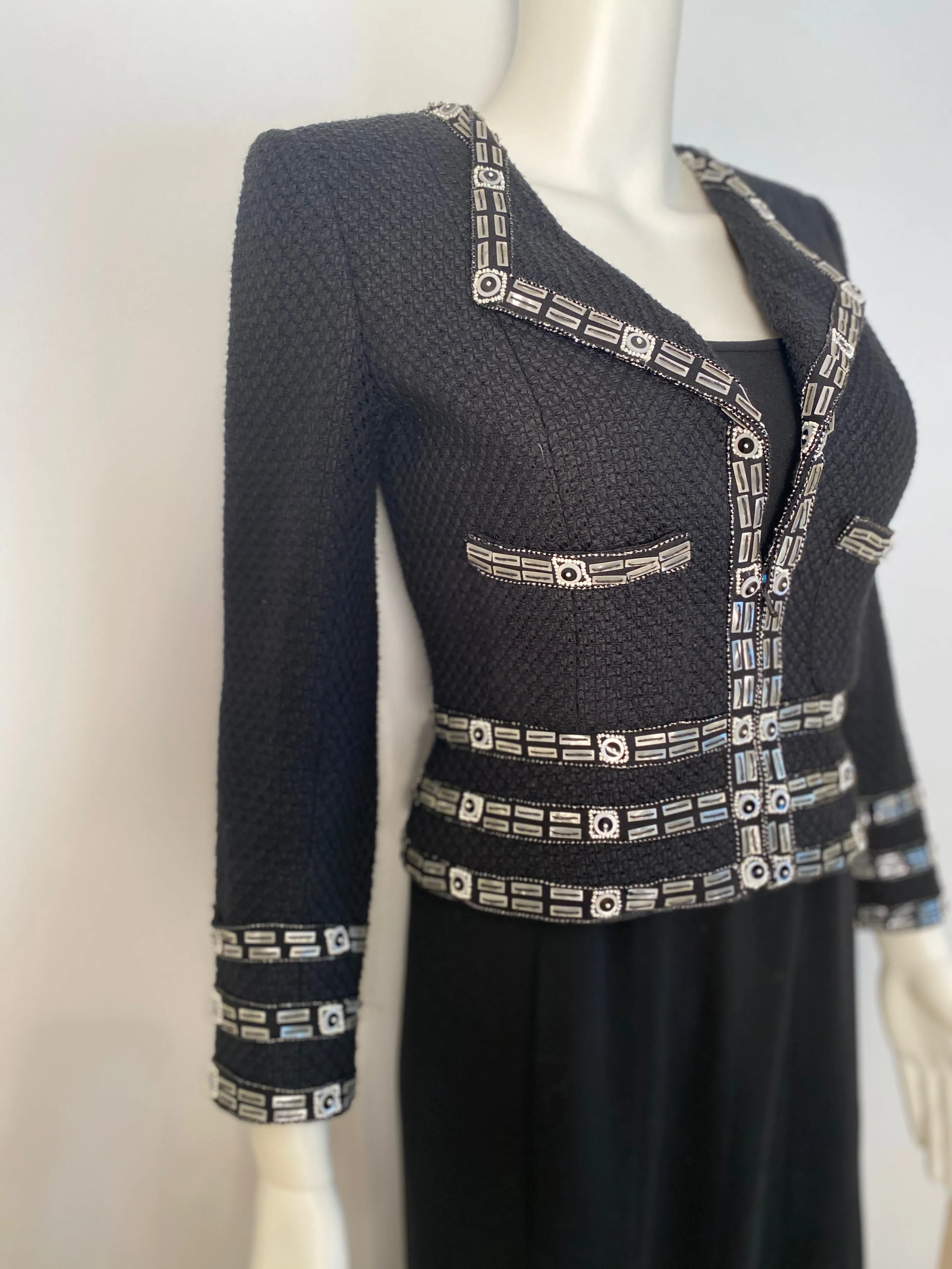 Dressy Rare Chanel 03P 2003 Spring Jacket FR 34