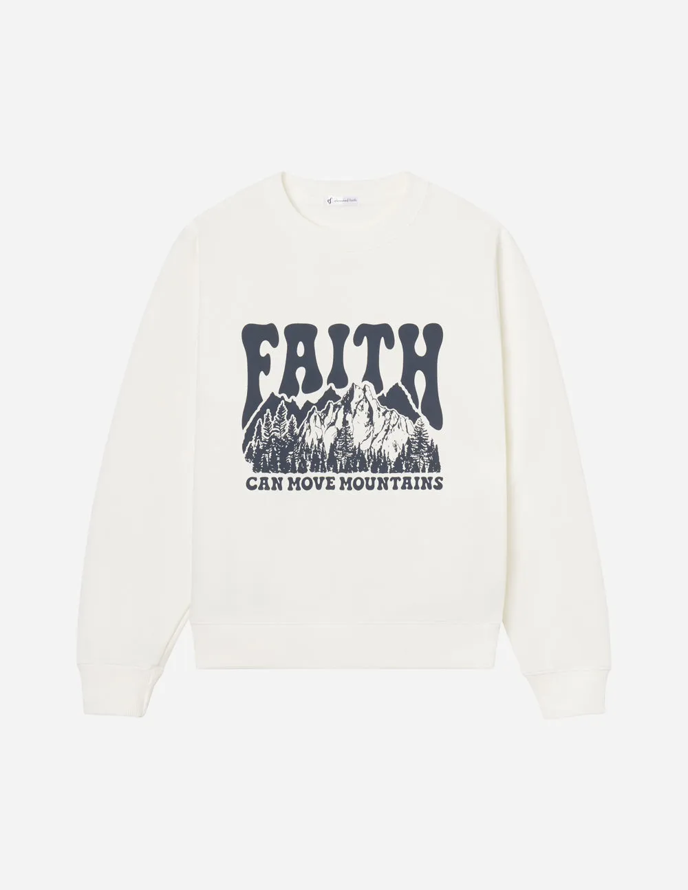 Faith Can Move Mountains Unisex Crewneck