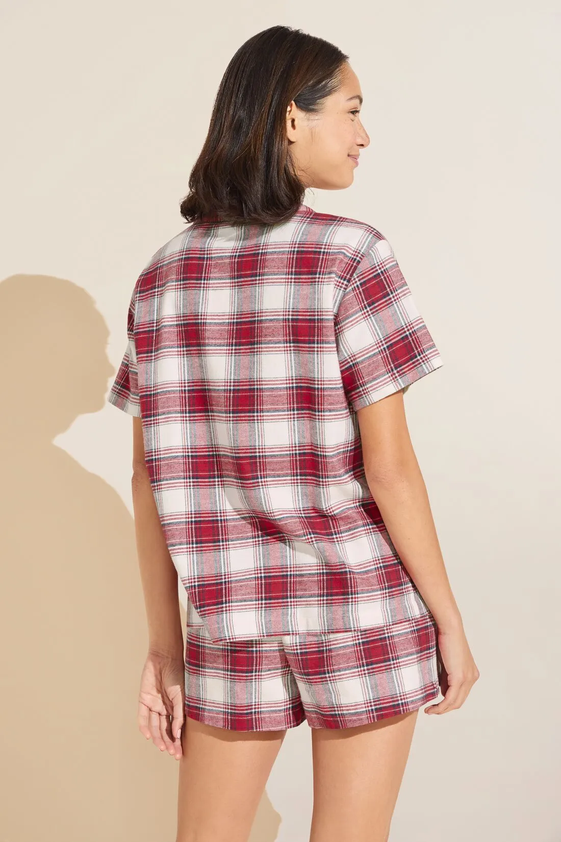 Flannel Short PJ Set