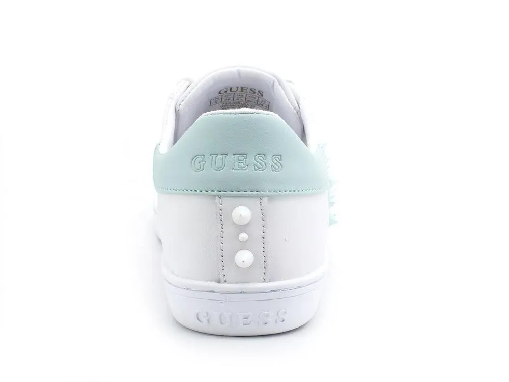 GUESS Sneaker Bande Multicolor White Blue FL6JCBLEA12