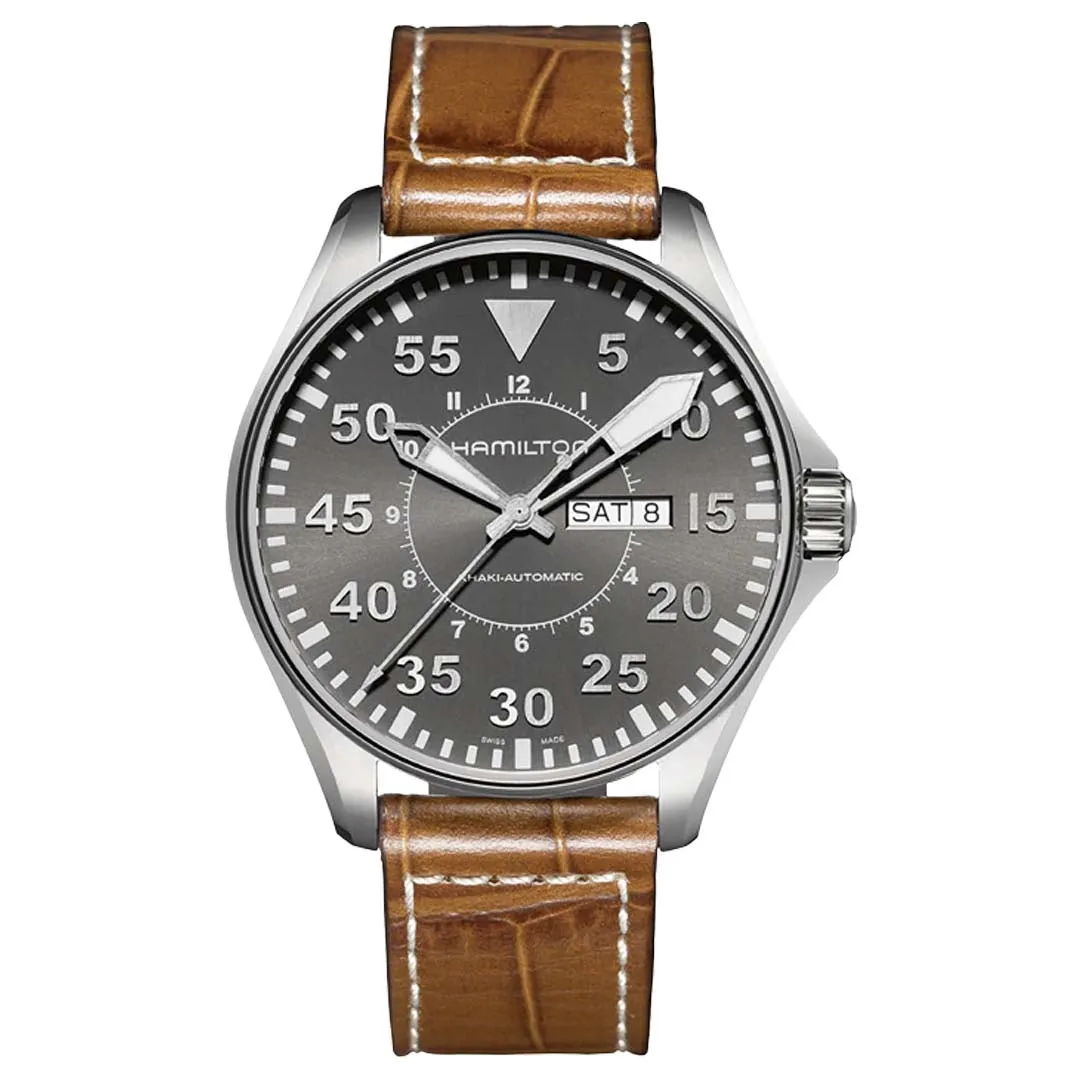 Hamilton Khaki Aviation Pilot Day Date Auto