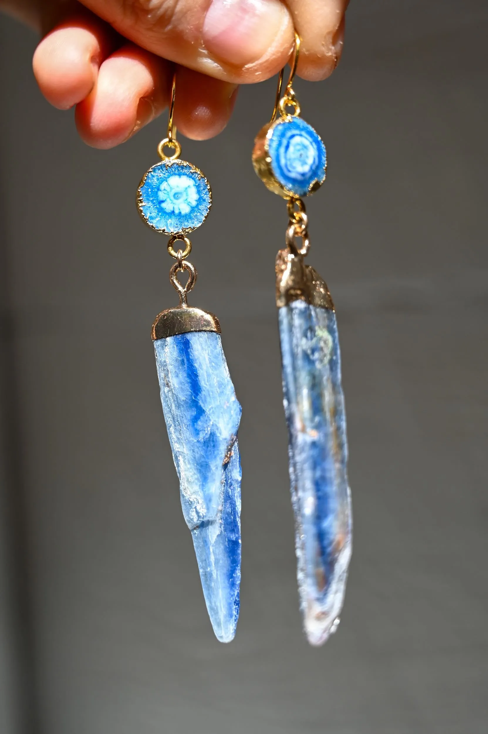 I Honor My Truth Kyanite Earrings