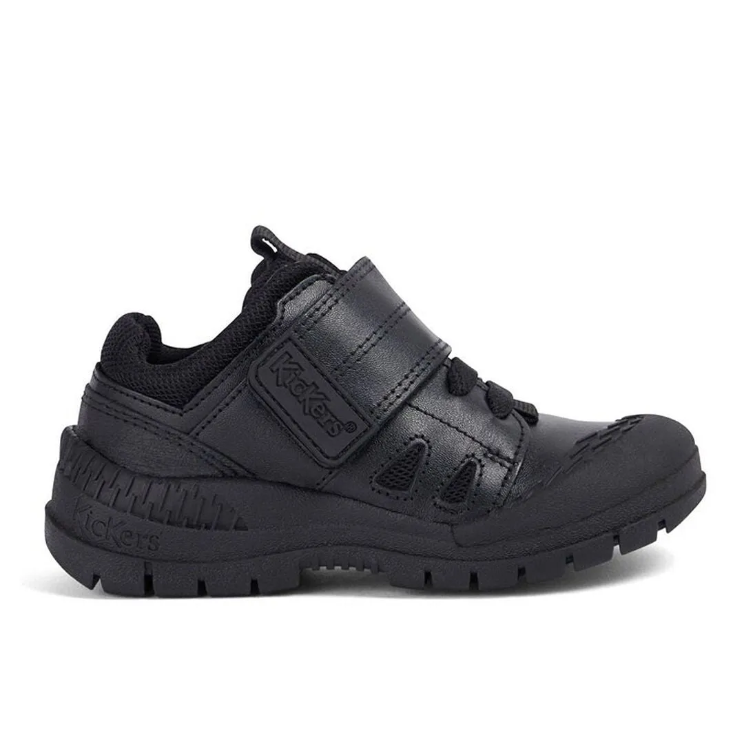 Kickers Trukka Lo Kids Black Shoes