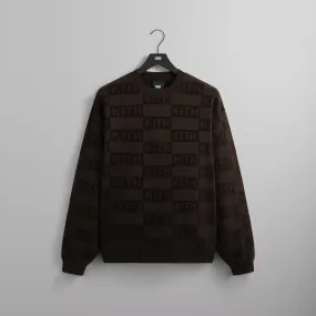 Kith Flocked Monogram Nelson Crewneck - Studio