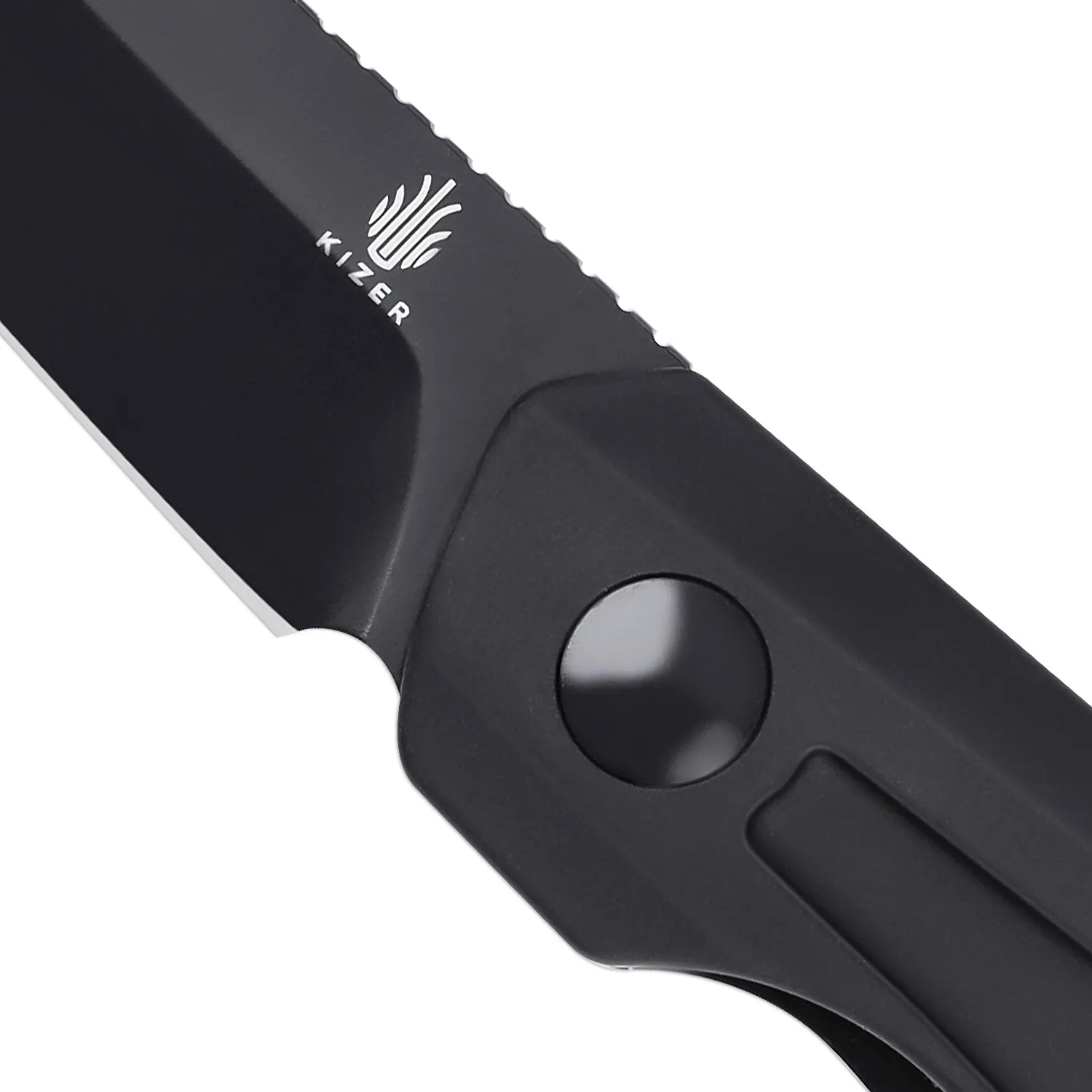 Kizer Spot Liner Lock Knife Black Aluminium Handle V3620C2 (2.91 Black)