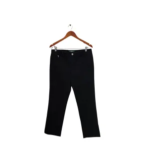 Lauren by Ralph Lauren Black Straight Leg Petite Pants | Like New |