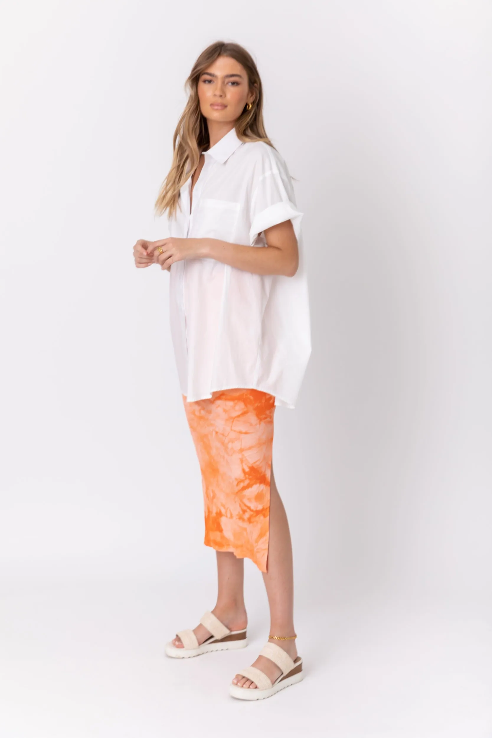 MAGNUS Skirt Orange