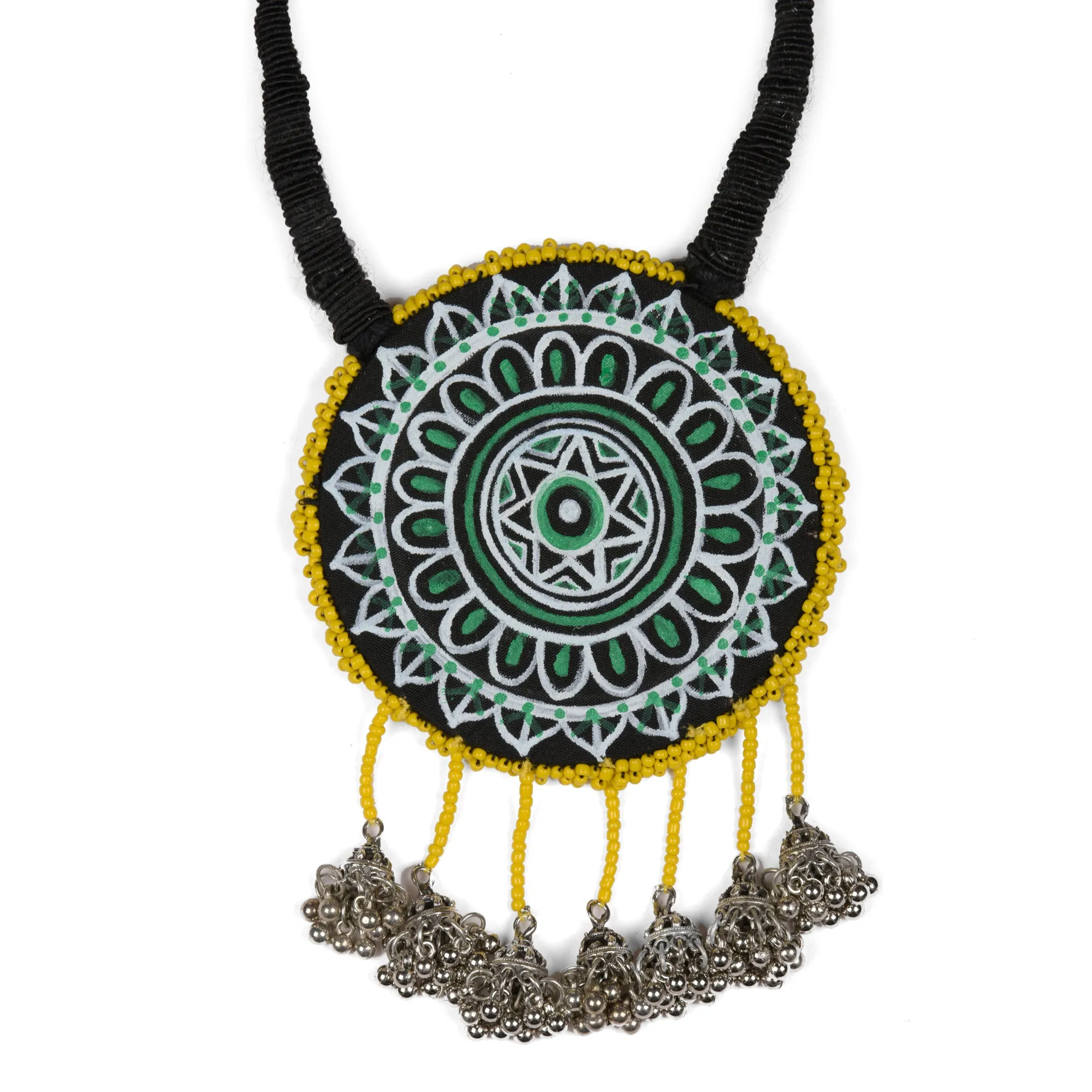 Mandala Hand Painted Neckpiece