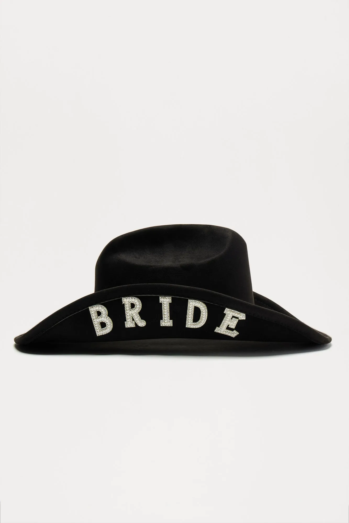 Marrying A Cowboy Hat - Black