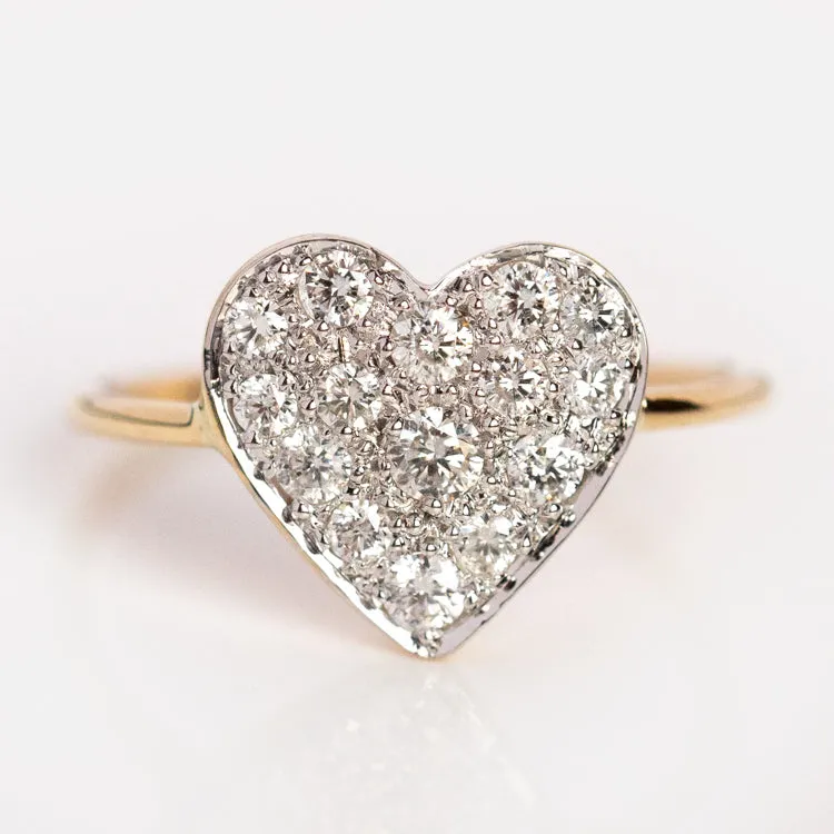 Mi Corazon Diamond Ring