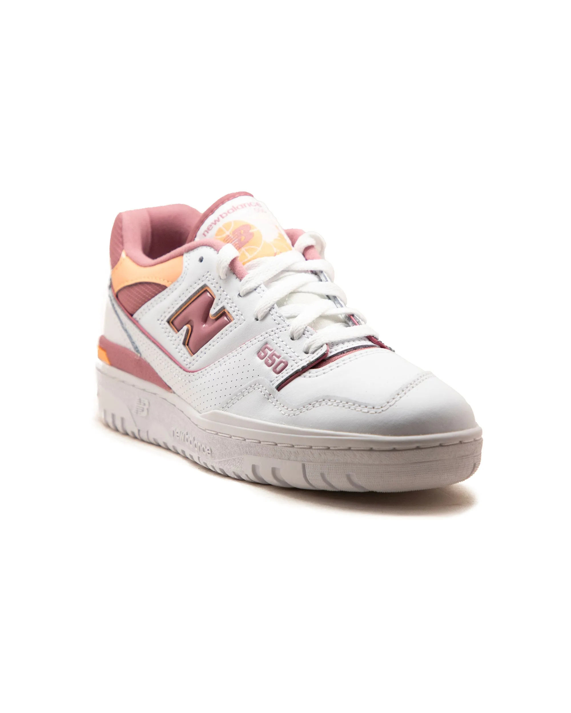 New Balance 550 Bianco Rosa