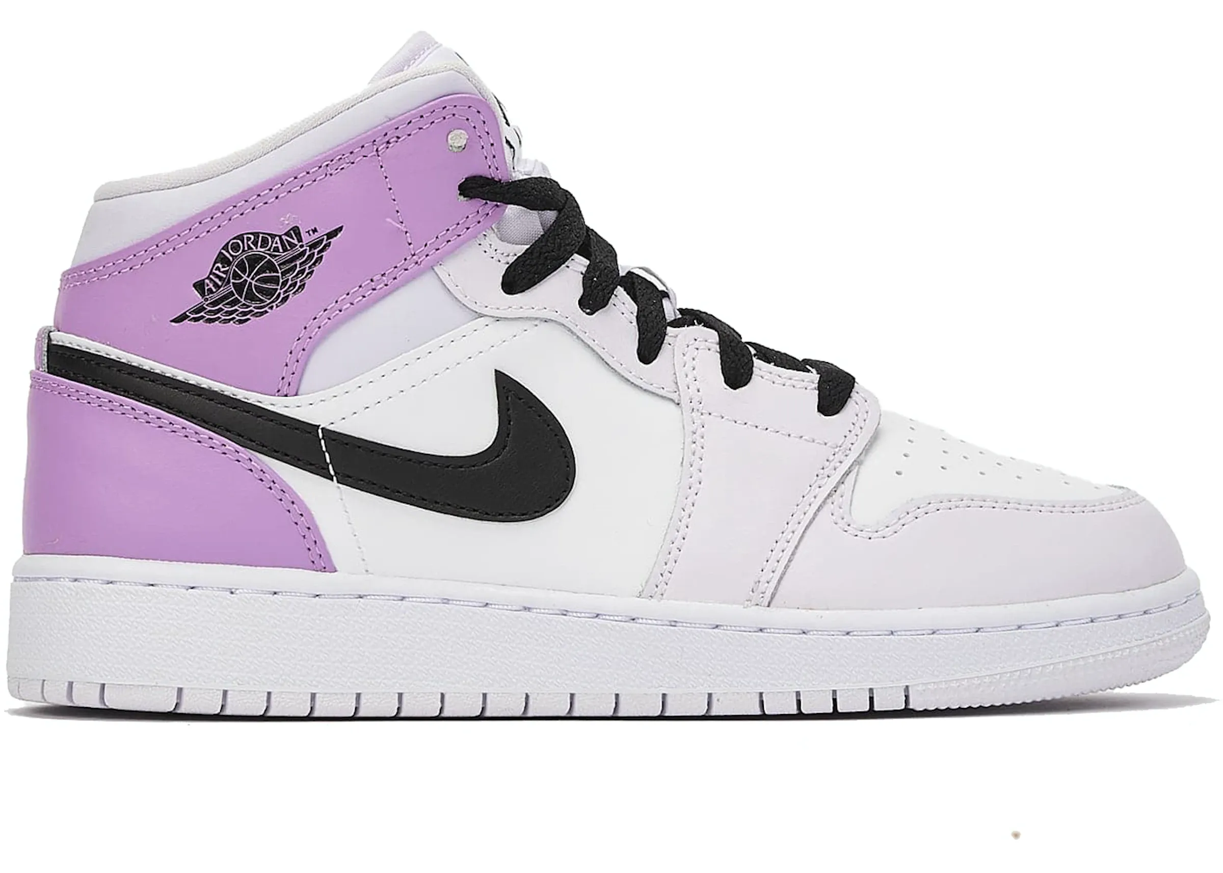 Nike Air Jordan 1 Mid Barely Grape (GS) Women's