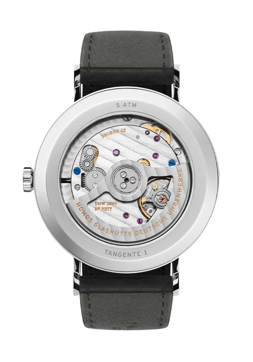 NOMOS Tangente Neomatik Platinum Grey 39mm | Ref. 144