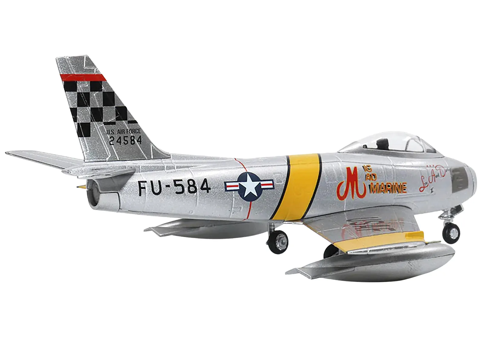 North American F-86F Sabre Fighter Aircraft US Air Force 1/72 Diecast Model by Militaria Die Cast