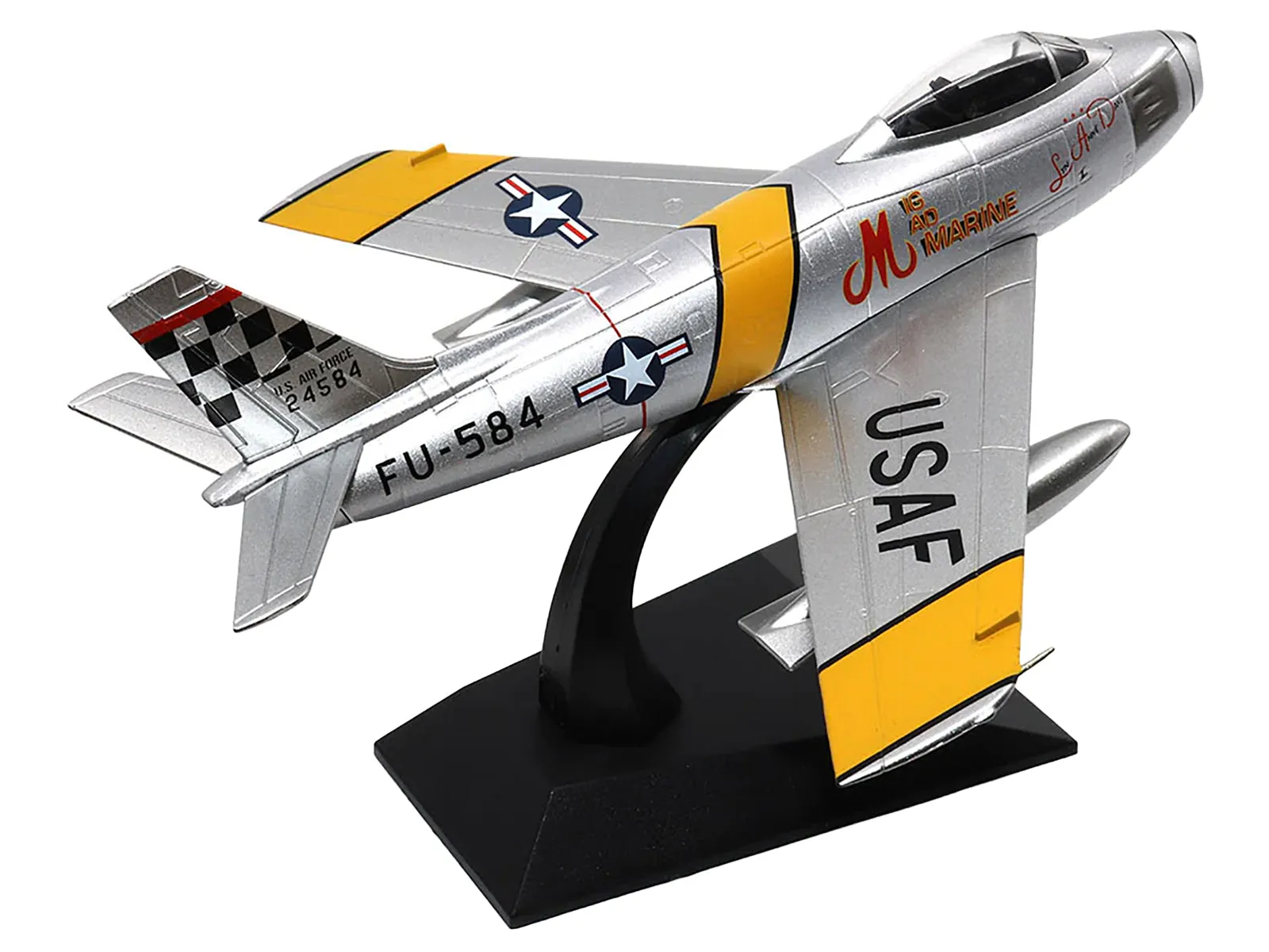 North American F-86F Sabre Fighter Aircraft US Air Force 1/72 Diecast Model by Militaria Die Cast