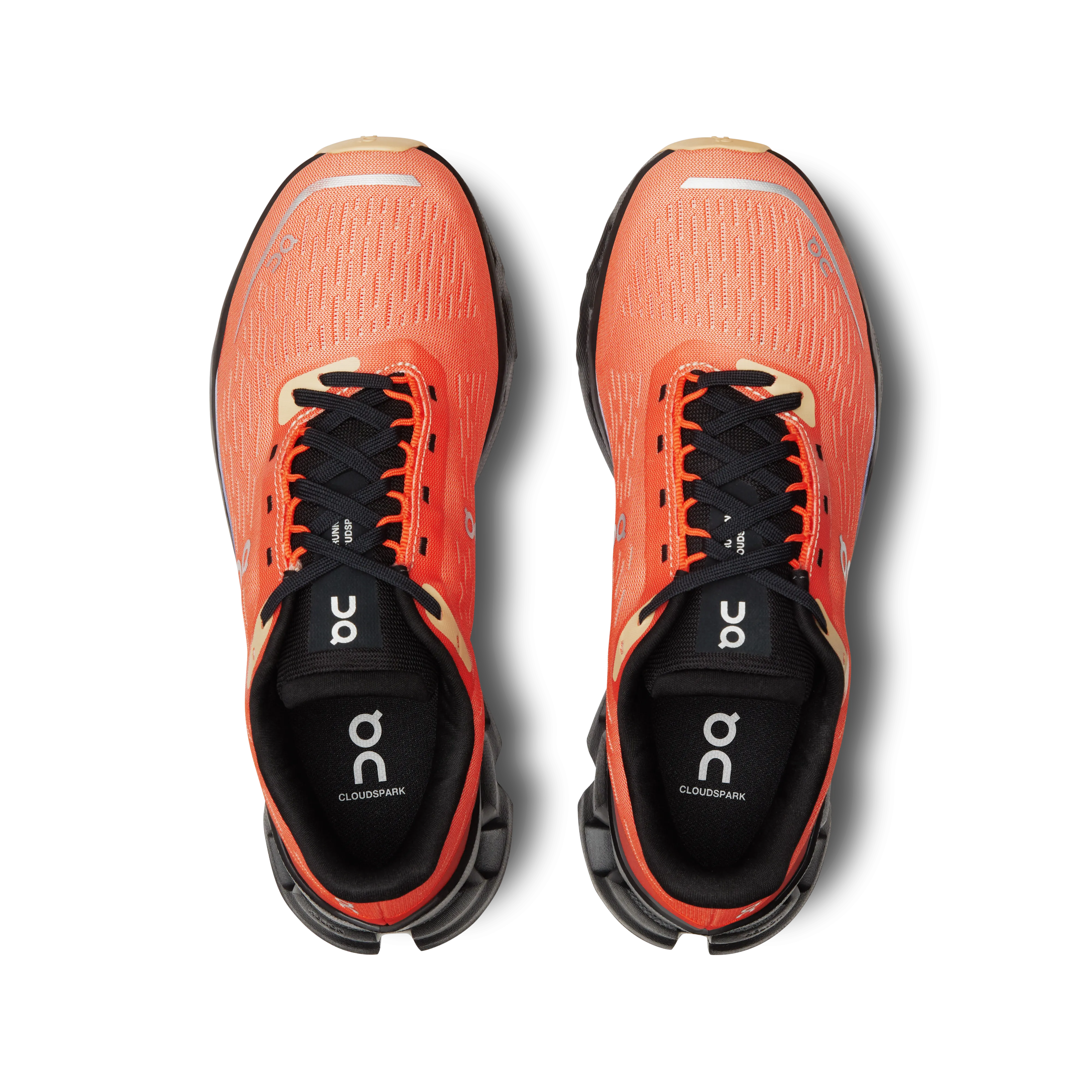 On Running Women's Cloudspark Shoes - Flame / Black