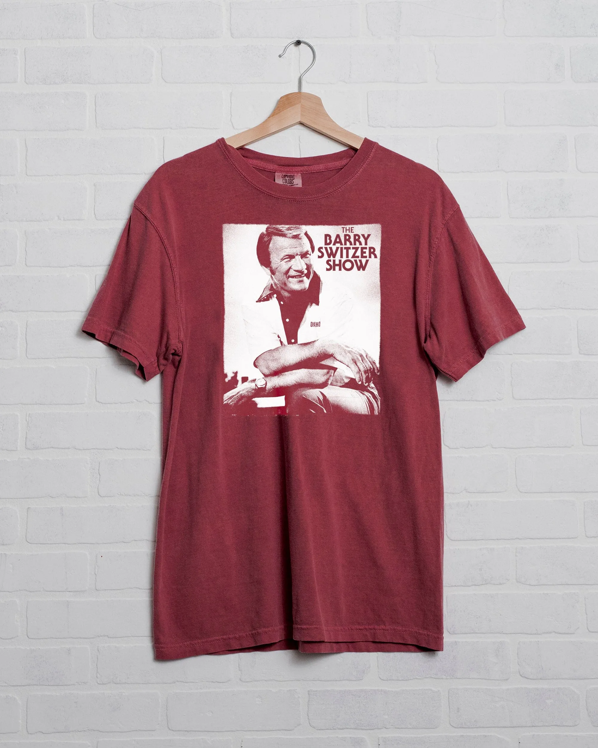 OU Barry Switzer Show Crimson Tee