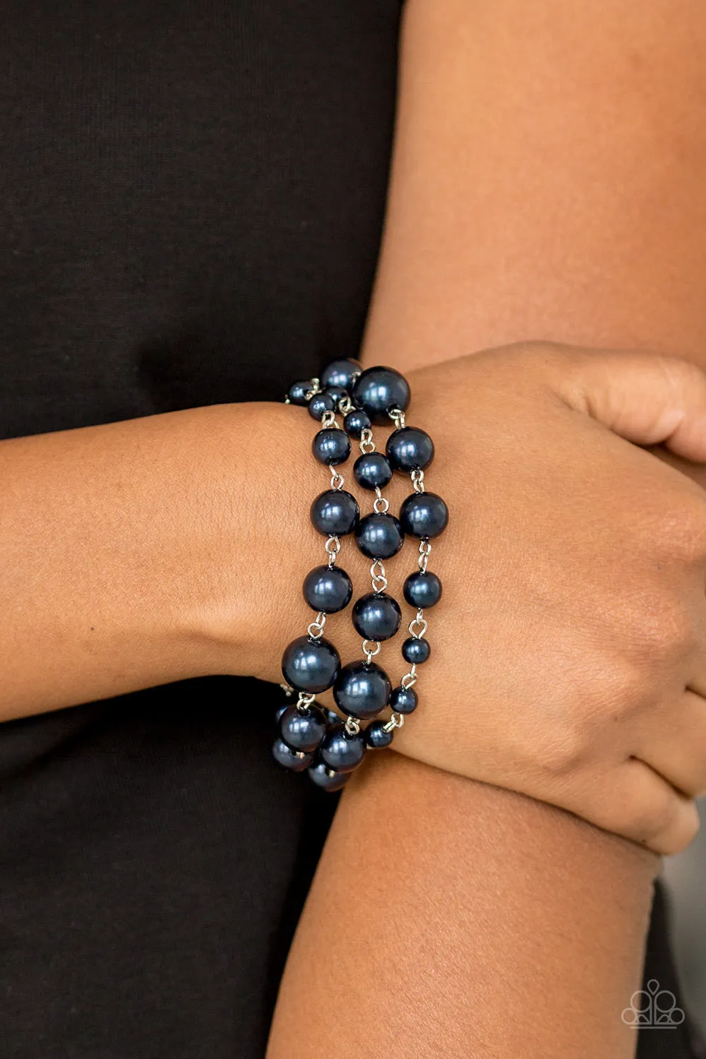 Paparazzi Until The End Of TIMELESS - Blue Bracelet