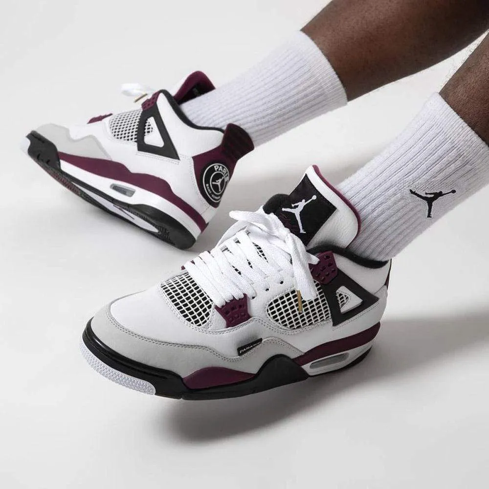 Paris Saint-Germain x Air Jordan 4 Retro 'Bordeaux'