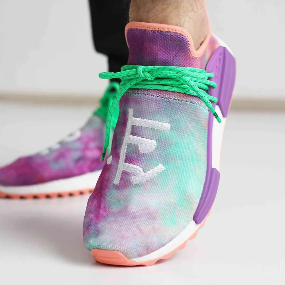 Pharrell x NMD Trail Holi Human Race Chalk Coral