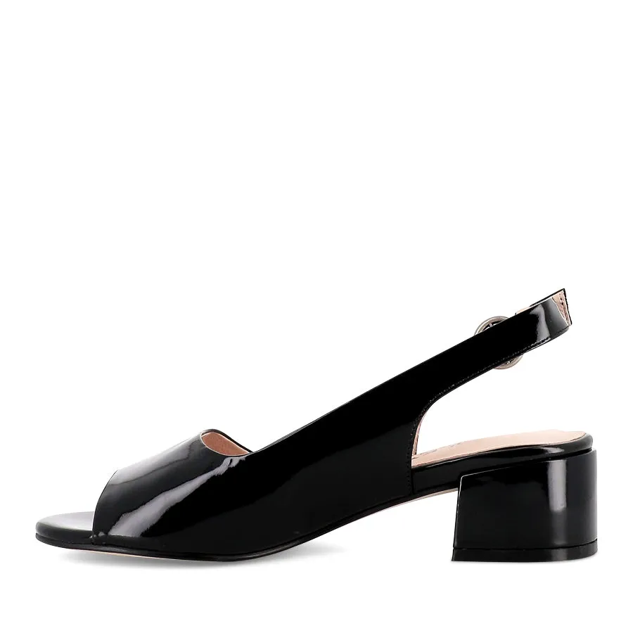 RAVEN - BLACK PATENT LEATHER