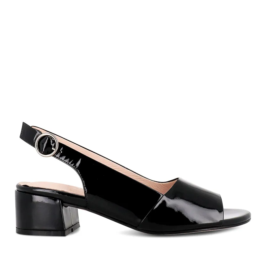 RAVEN - BLACK PATENT LEATHER