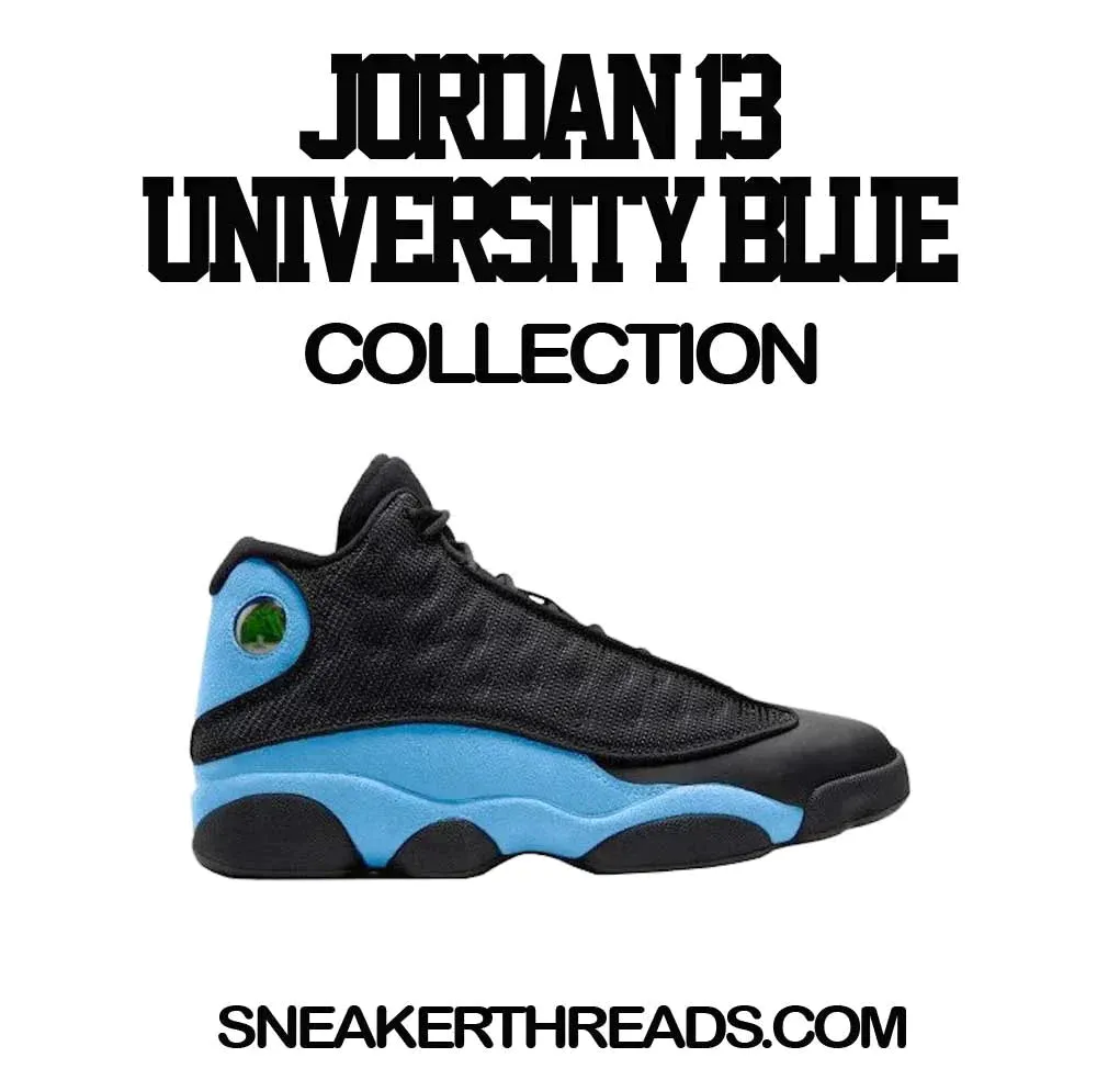 Retro 13 University Blue Jacket - Trust issues - Black