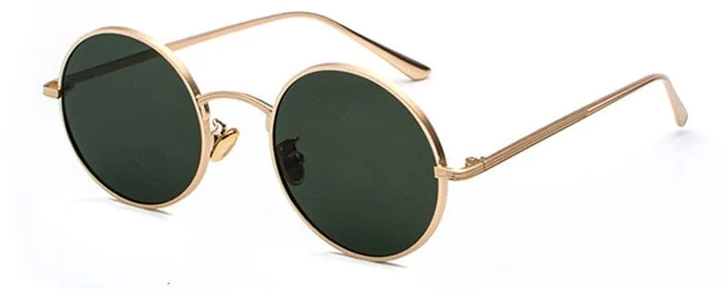 SHAUNA Super Round Women Sunglasses Brand Designer Fashion Men Dark Green Lens Shades UV400