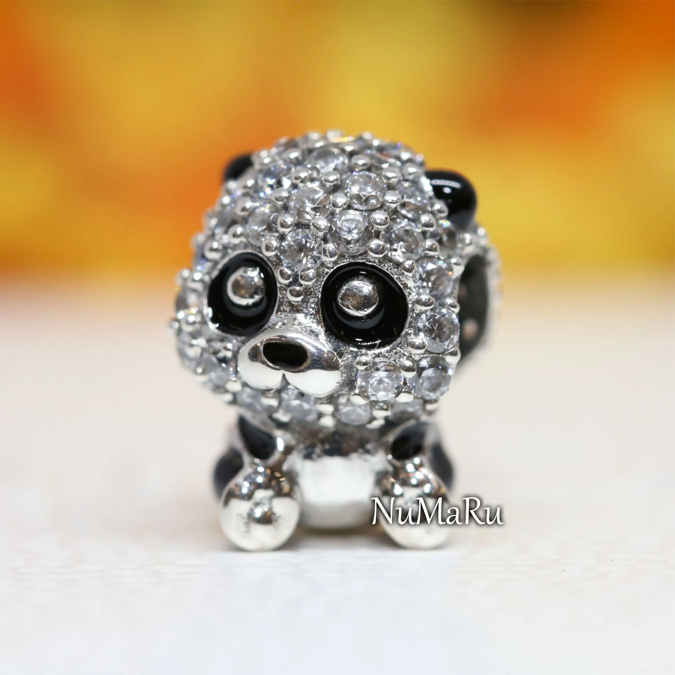 Sparkling Cute Panda Charm 790771C01