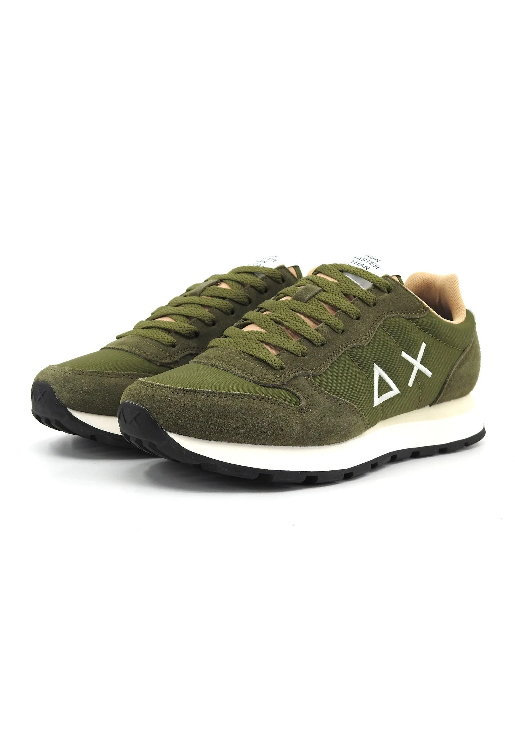 SUN68 Tom Solid Sneaker Uomo Militare Z34101