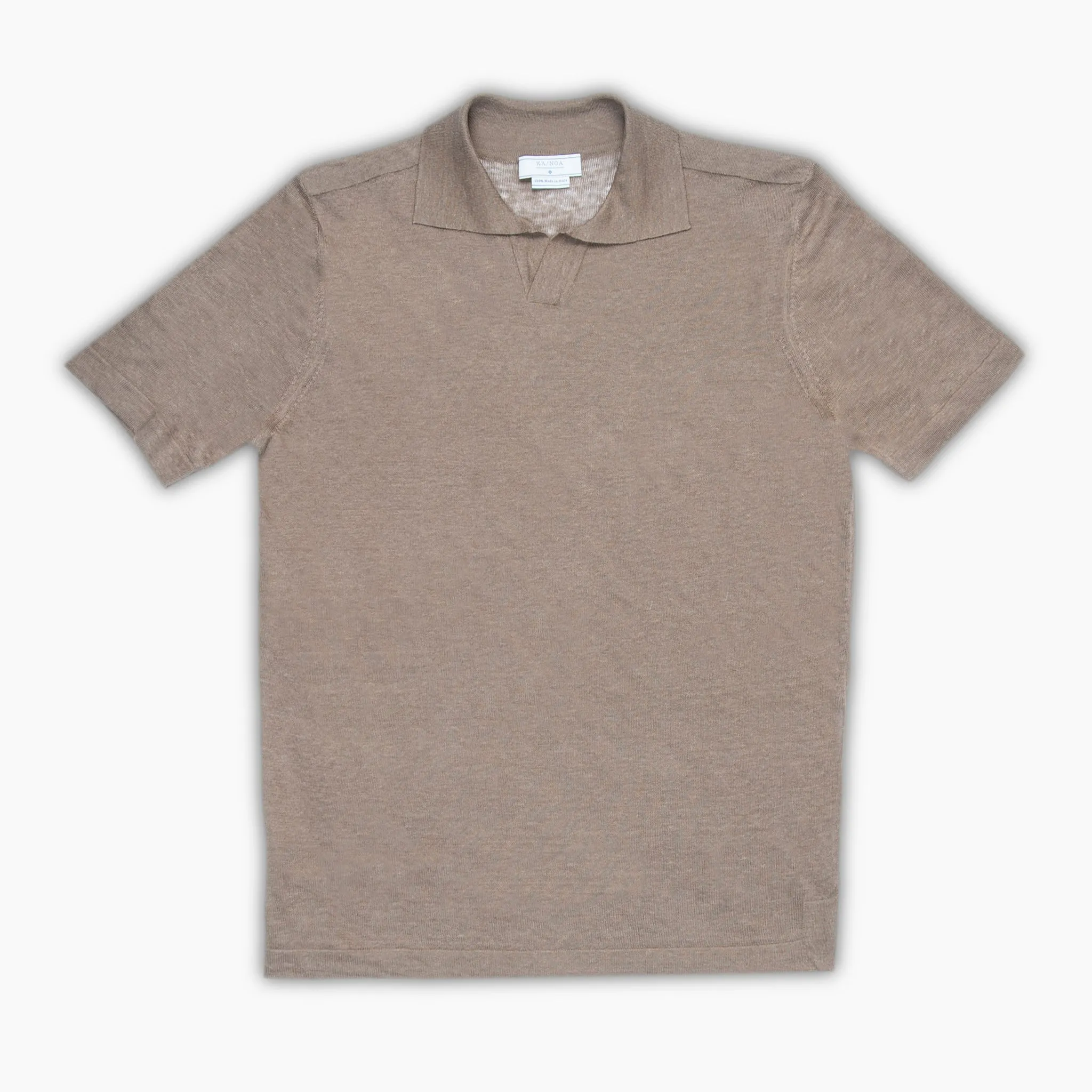 Tacker Polo Tricot in Brilliant Linen