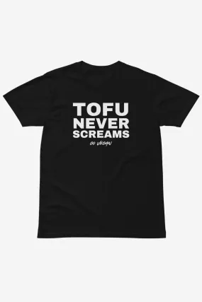 Tofu Never Screams Unisex T-Shirt